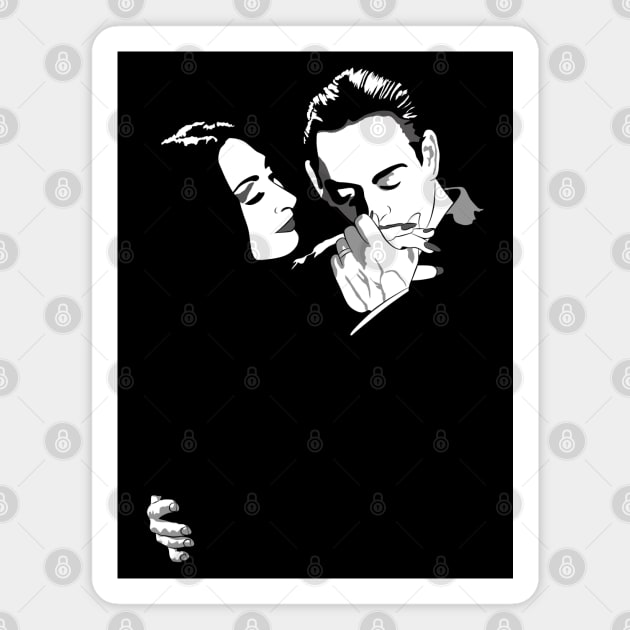 Gomez & Morticia Magnet by PCMdesigner